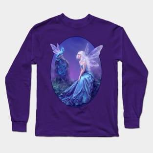 Luminescent Fairy & Dragon Art Long Sleeve T-Shirt